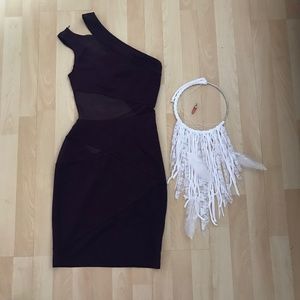 Dreamgirl off the shoulder mini dress